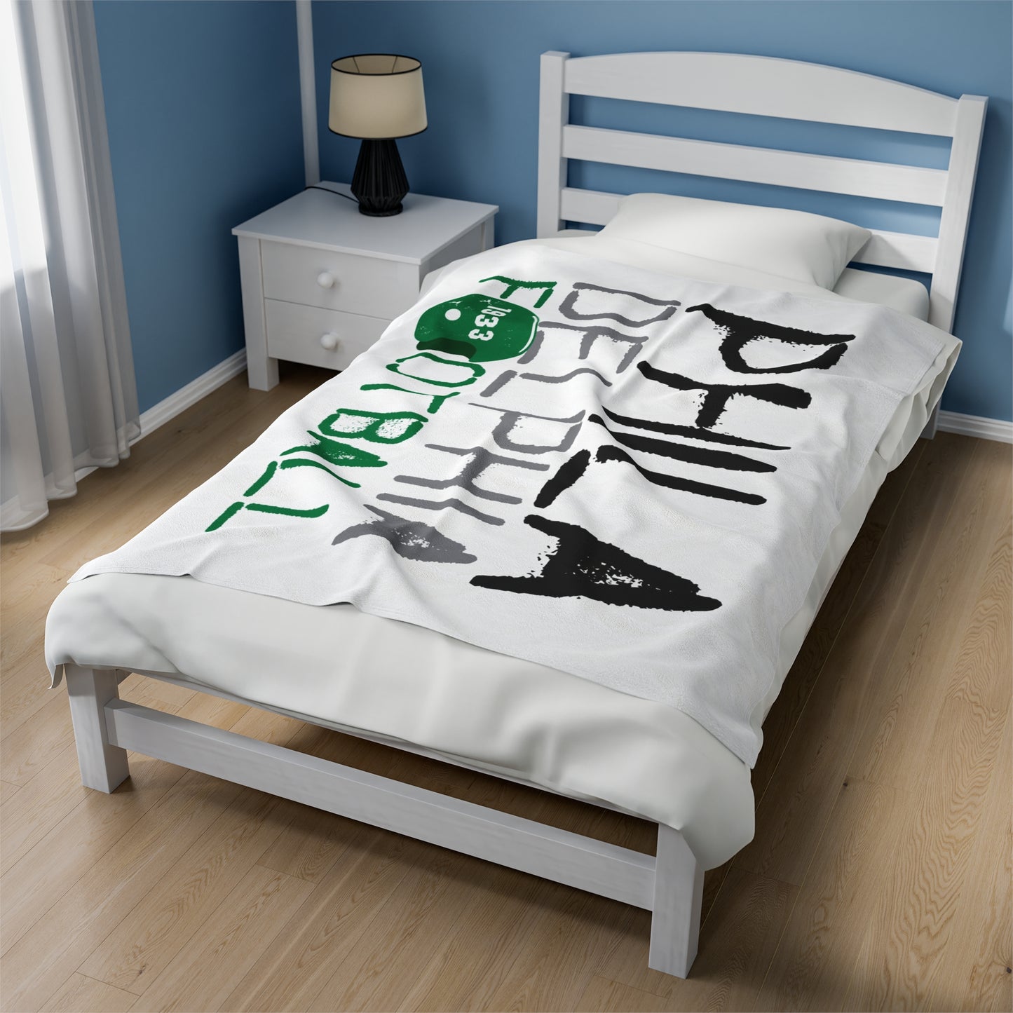 Phila Delphia Football Velveteen Plush Blanket