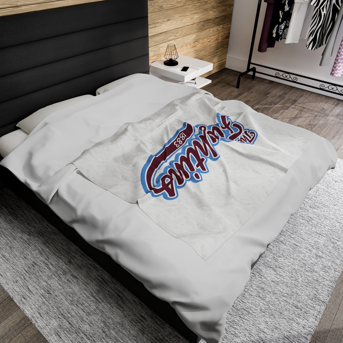 Fightins Velveteen Plush Blanket