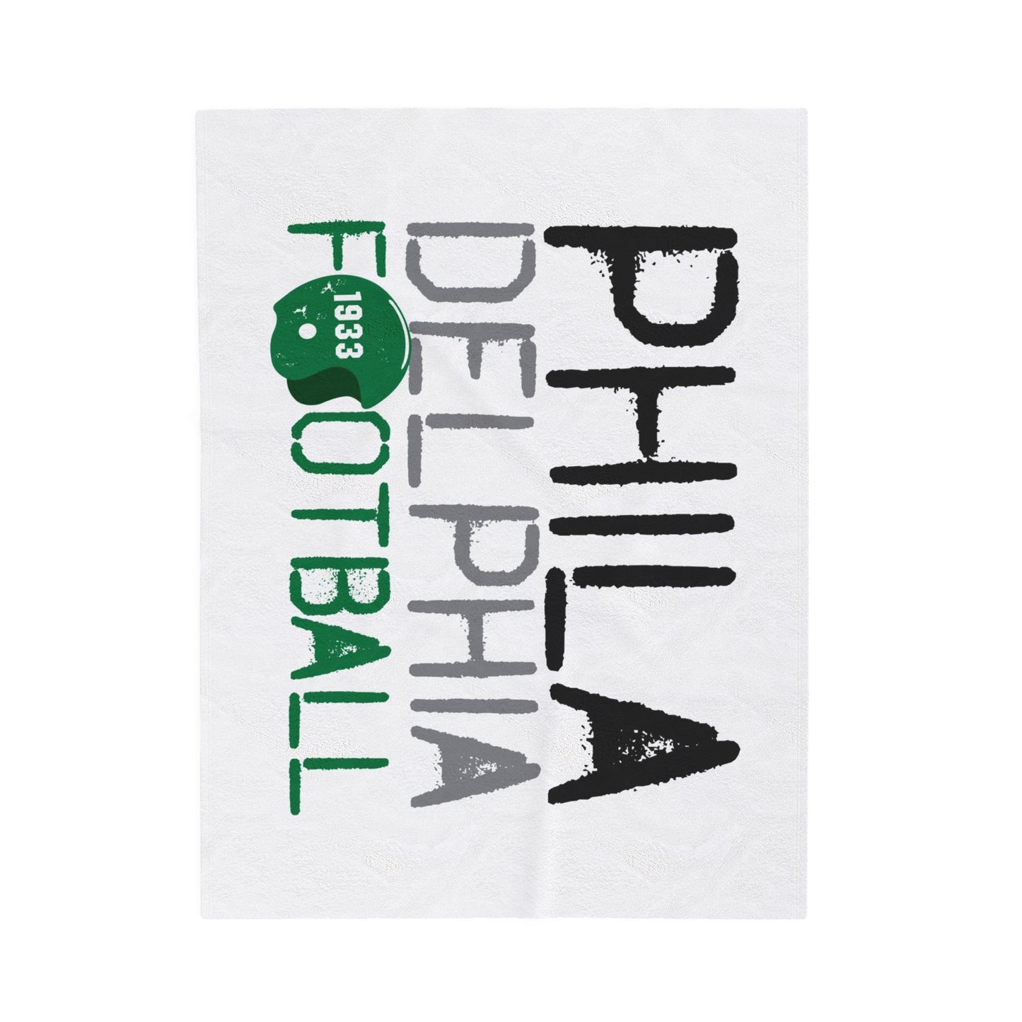 Phila Delphia Football Velveteen Plush Blanket