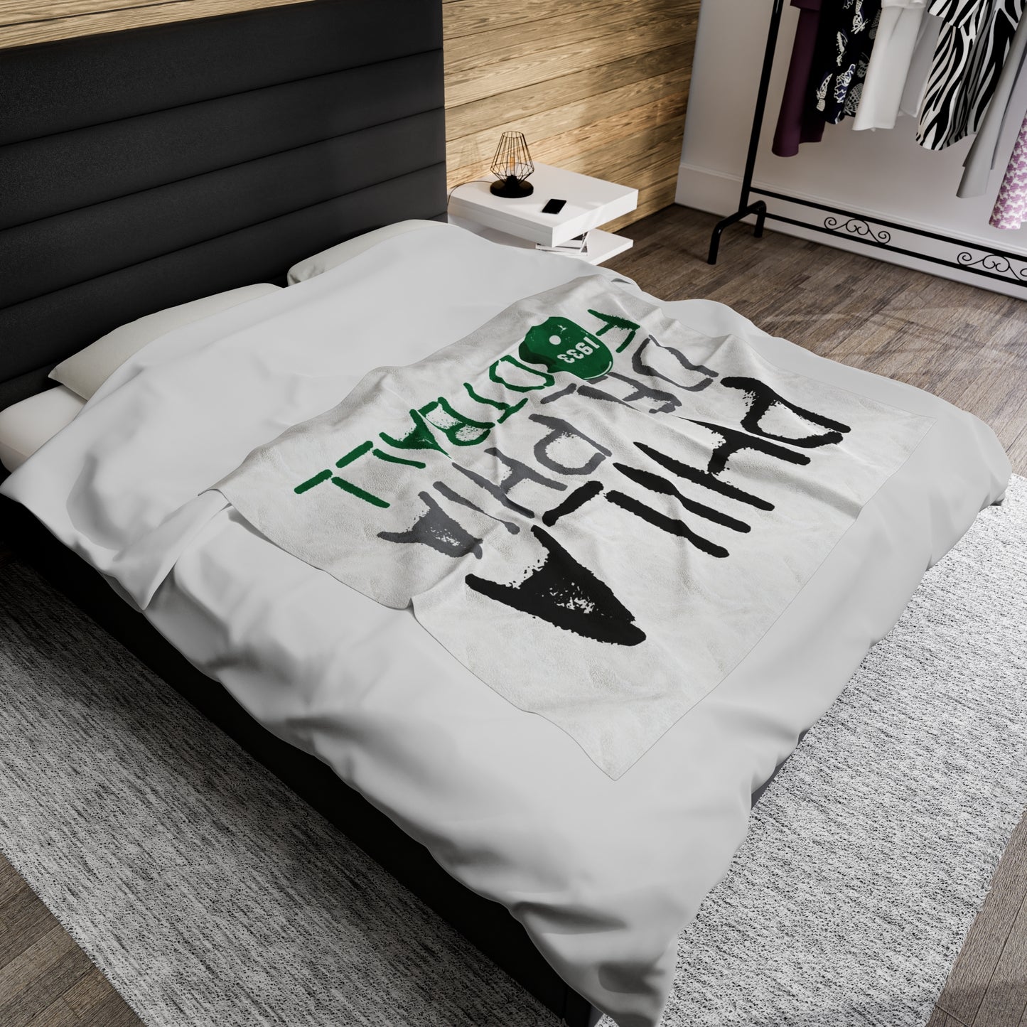 Phila Delphia Football Velveteen Plush Blanket