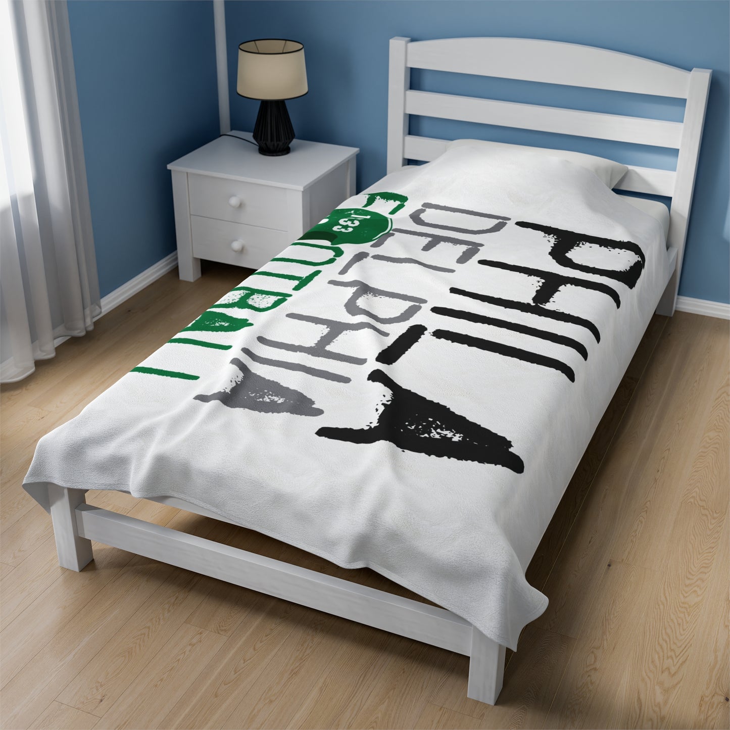 Phila Delphia Football Velveteen Plush Blanket