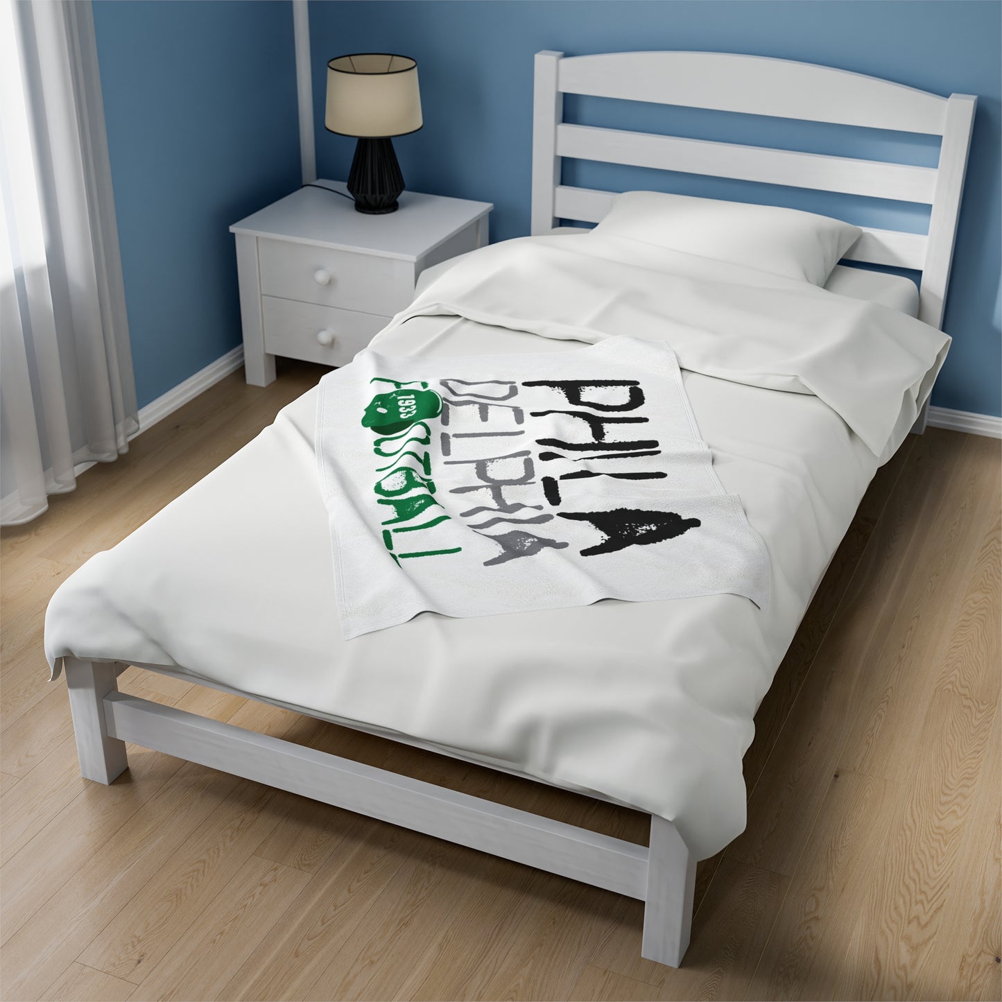 Phila Delphia Football Velveteen Plush Blanket