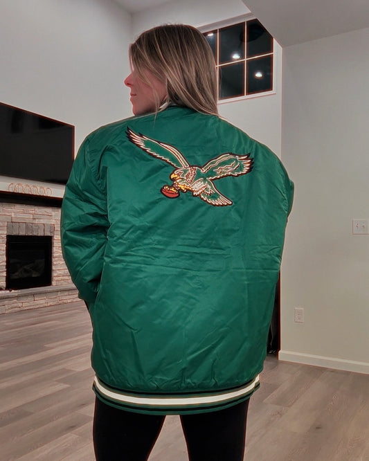 NFL brand Eagles Varsity Jacket
