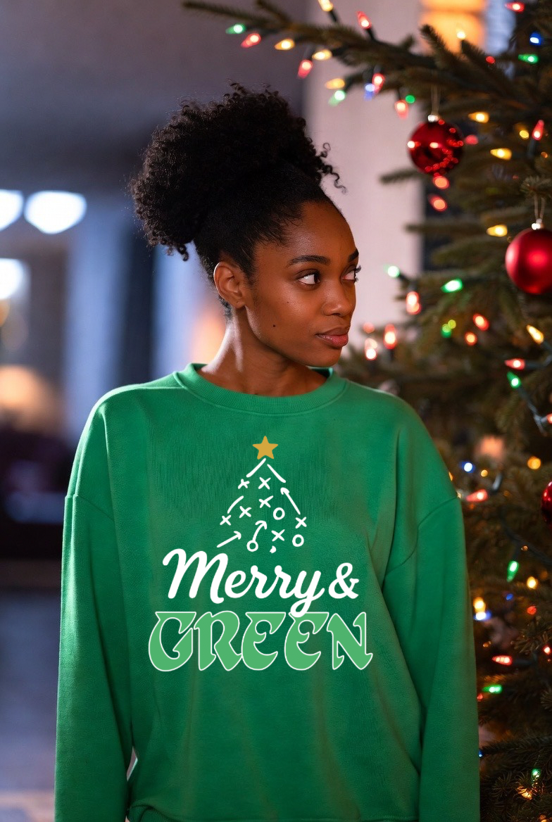 Merry & Green Crewneck