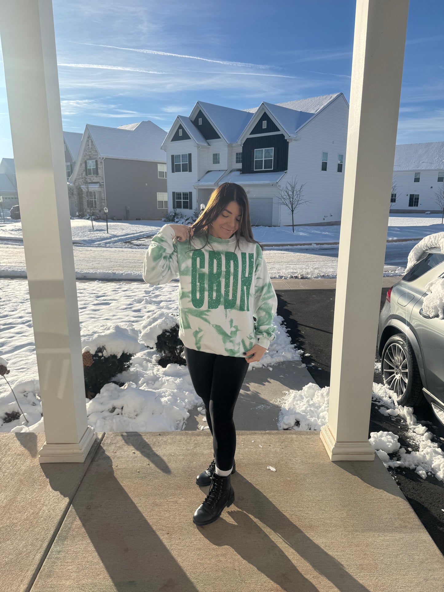 GBDH Big&Bold sweatshirt spray dye