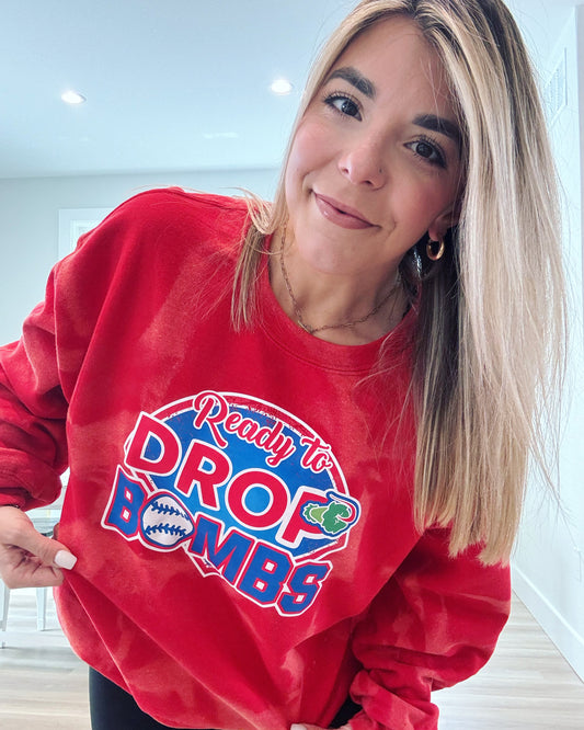 Drop Bombs Ref reverse dye sweatshirt