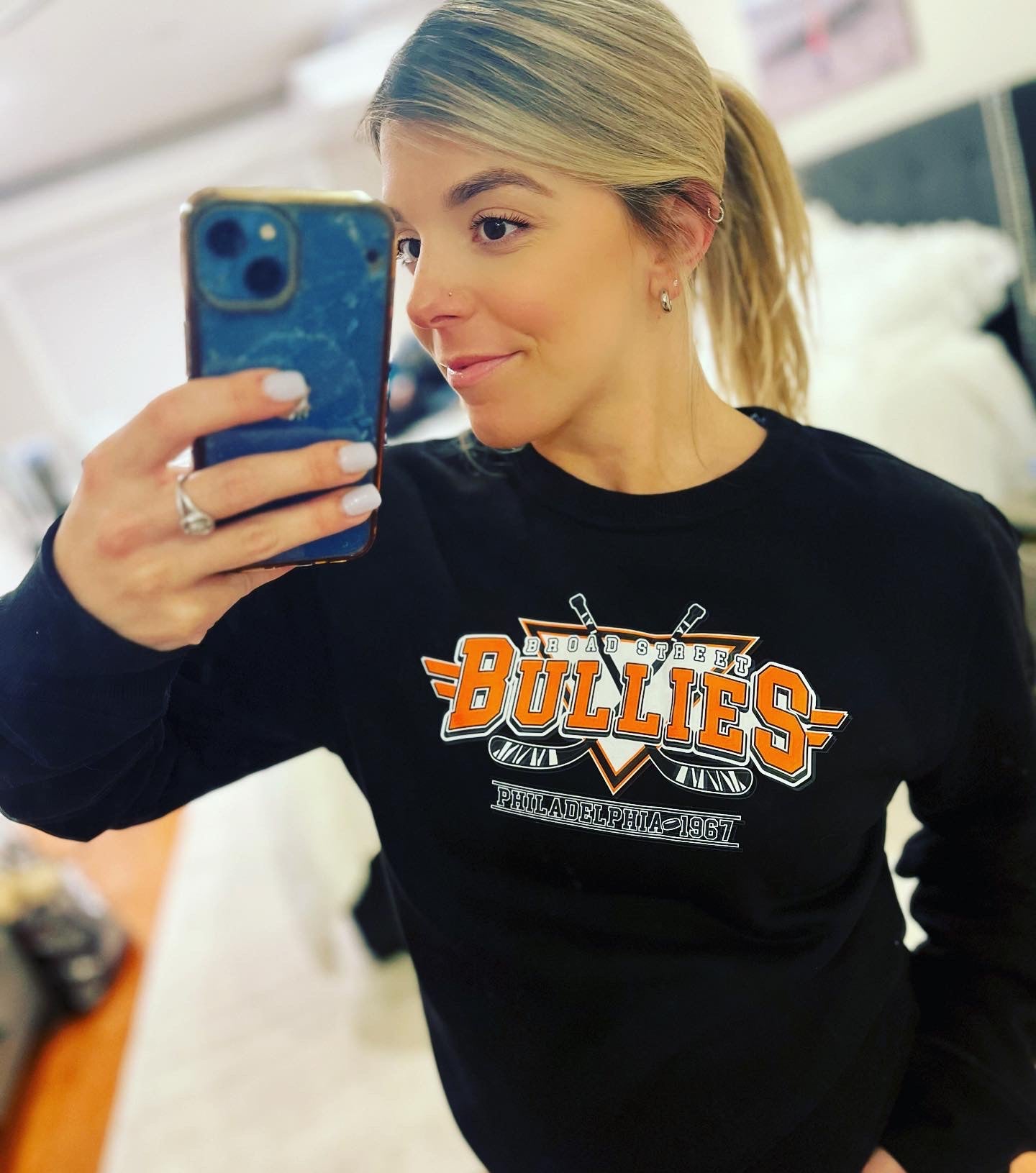 Broad Street Bullies sweatshirt - solid black