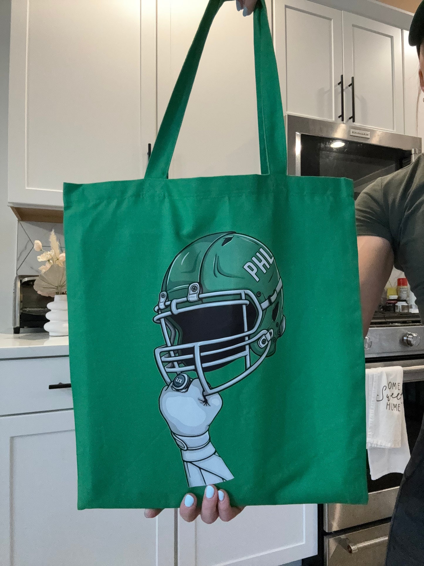 Champs Helmet tote bag