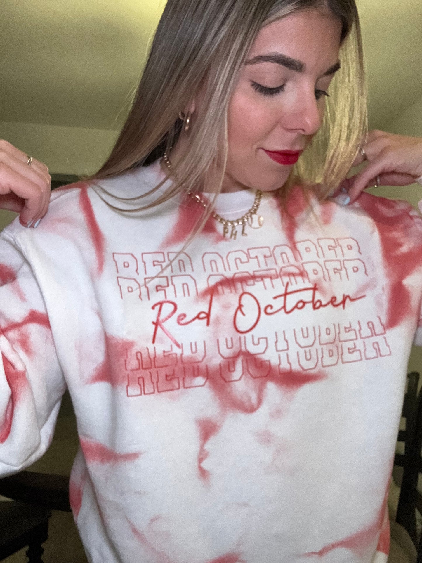Red October spray dye
