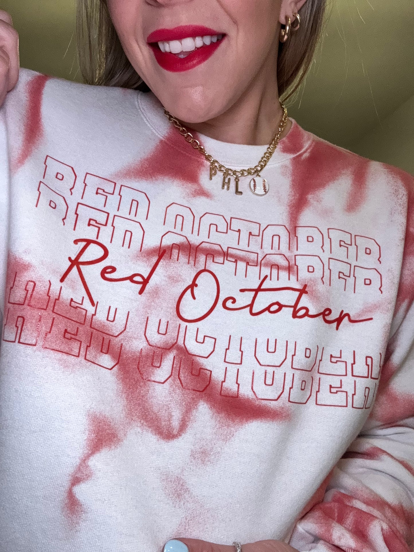 Red October spray dye