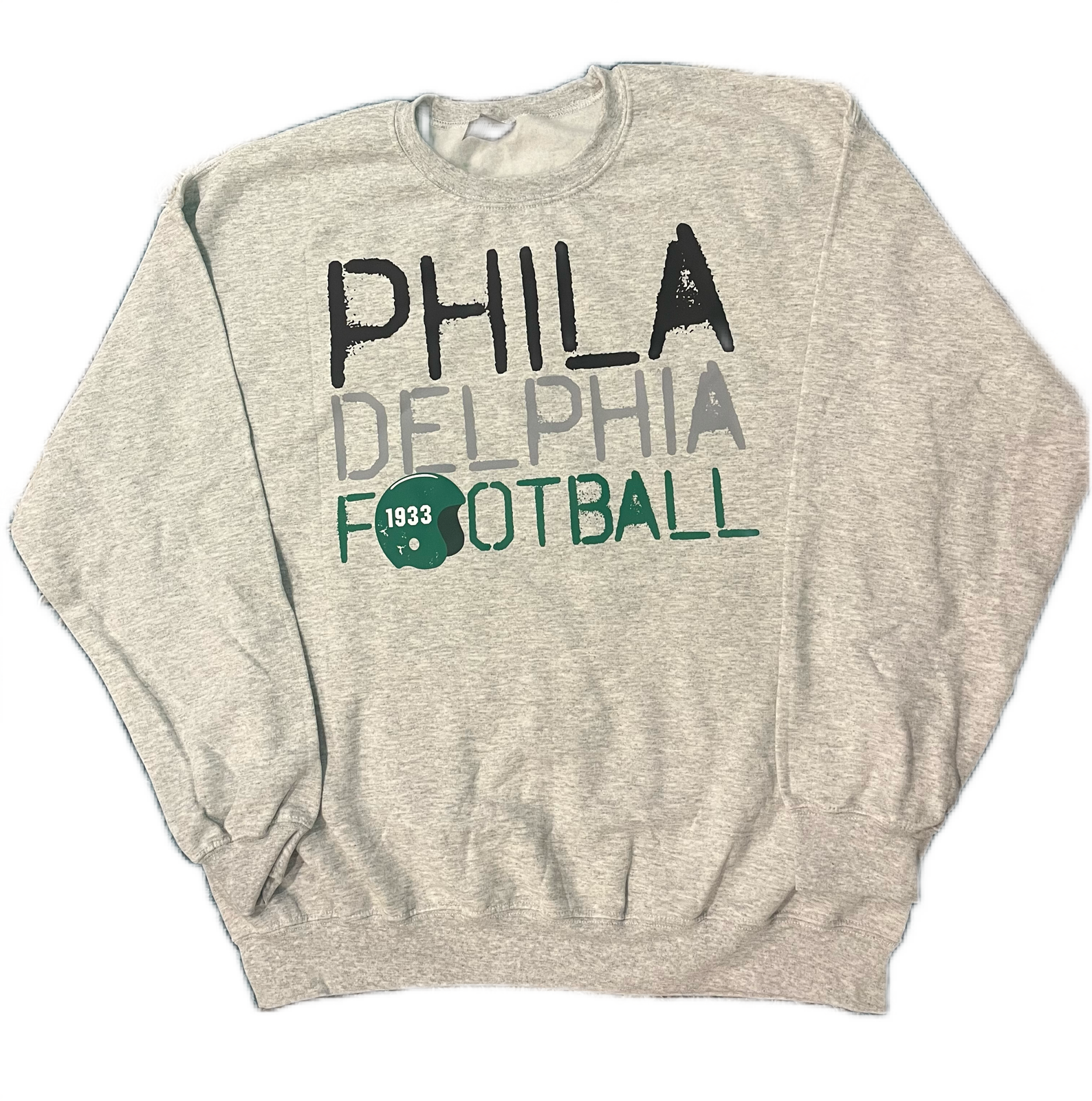 Philadelphia Eagle Football Crewneck Sweatshirt Philadelphia