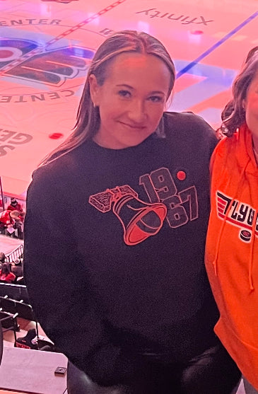 Hockey Bell sweatshirt- solid black