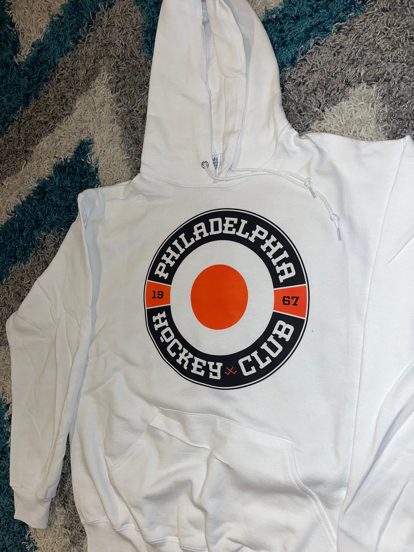 Philadelphia Hockey Badge sweatshirt- solid