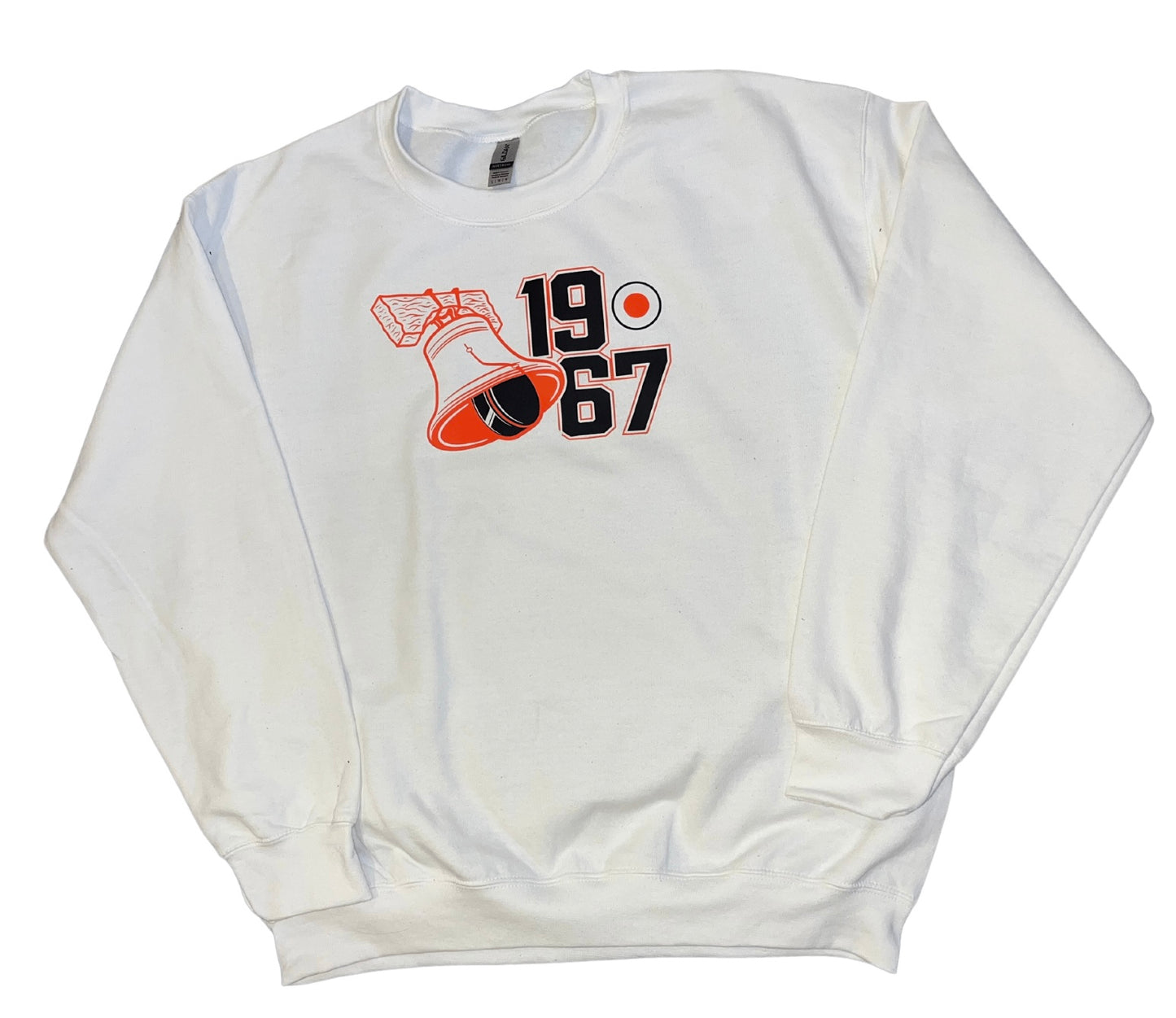Hockey Bell sweatshirt- white