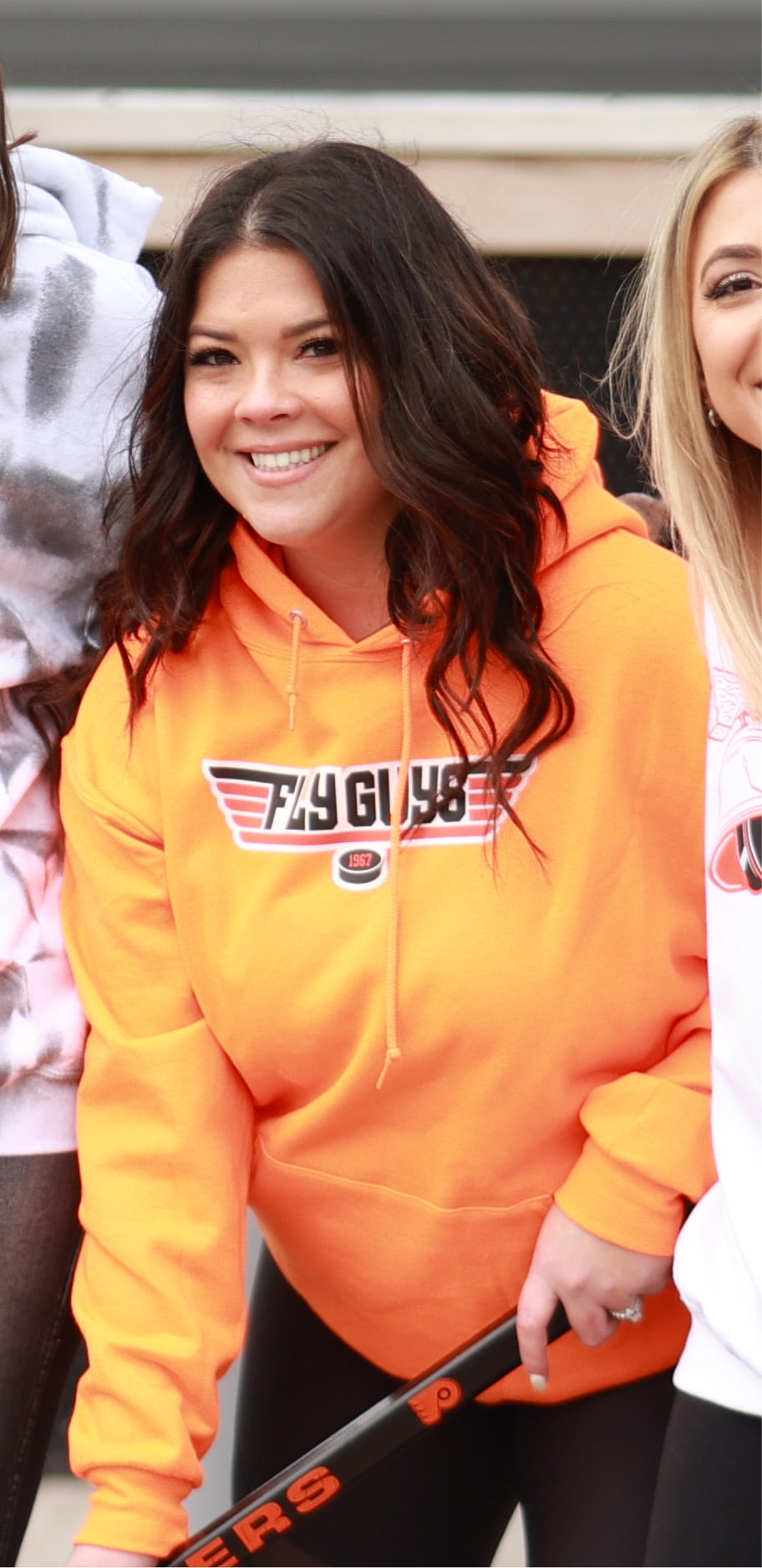 FlyGuys sweatshirt- orange