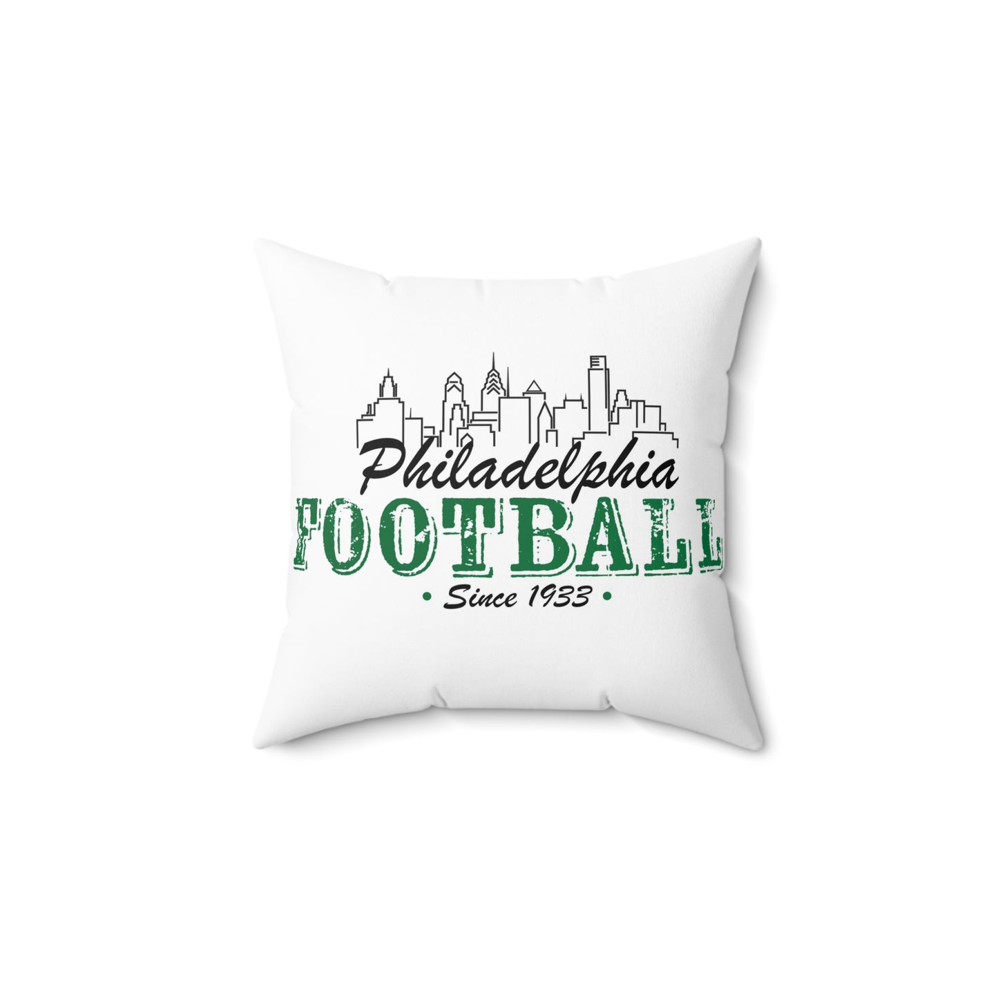 Philadelphia Football Accent Pillow