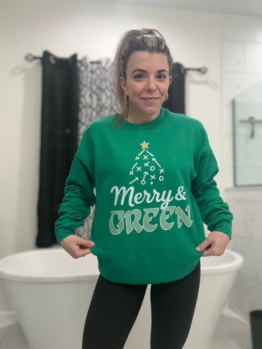 Merry & Green Crewneck