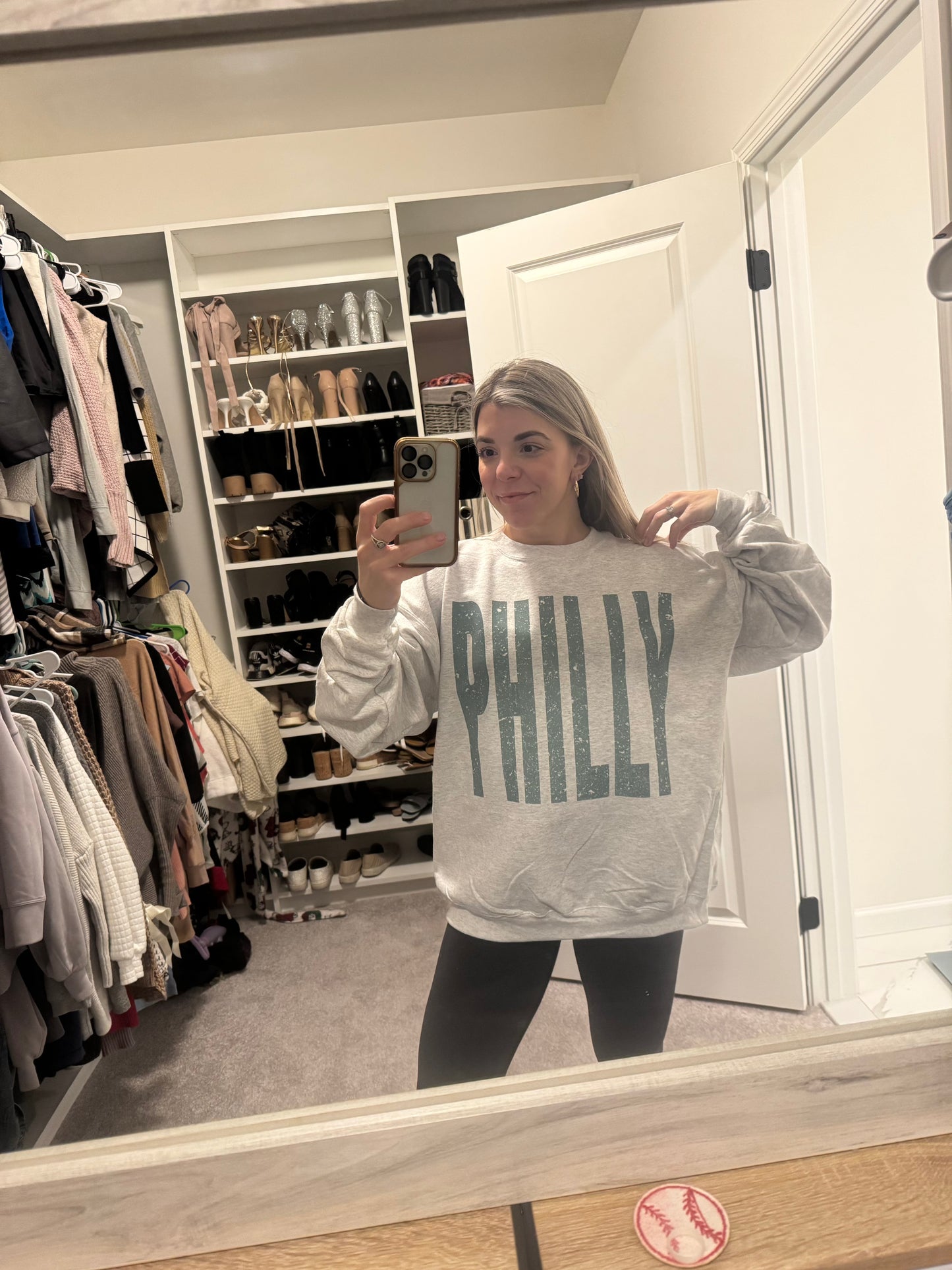 PHILLY Big&Bold sweatshirt- Ash