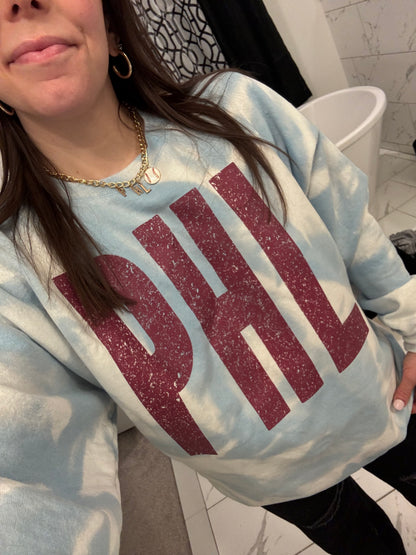 Big&Bold PHL baseball sweatshirt