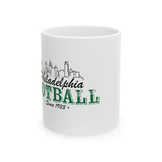 Philadelphia Football Ceramic Mug, 11oz