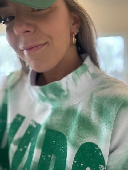 Birds Mockneck- spray dye