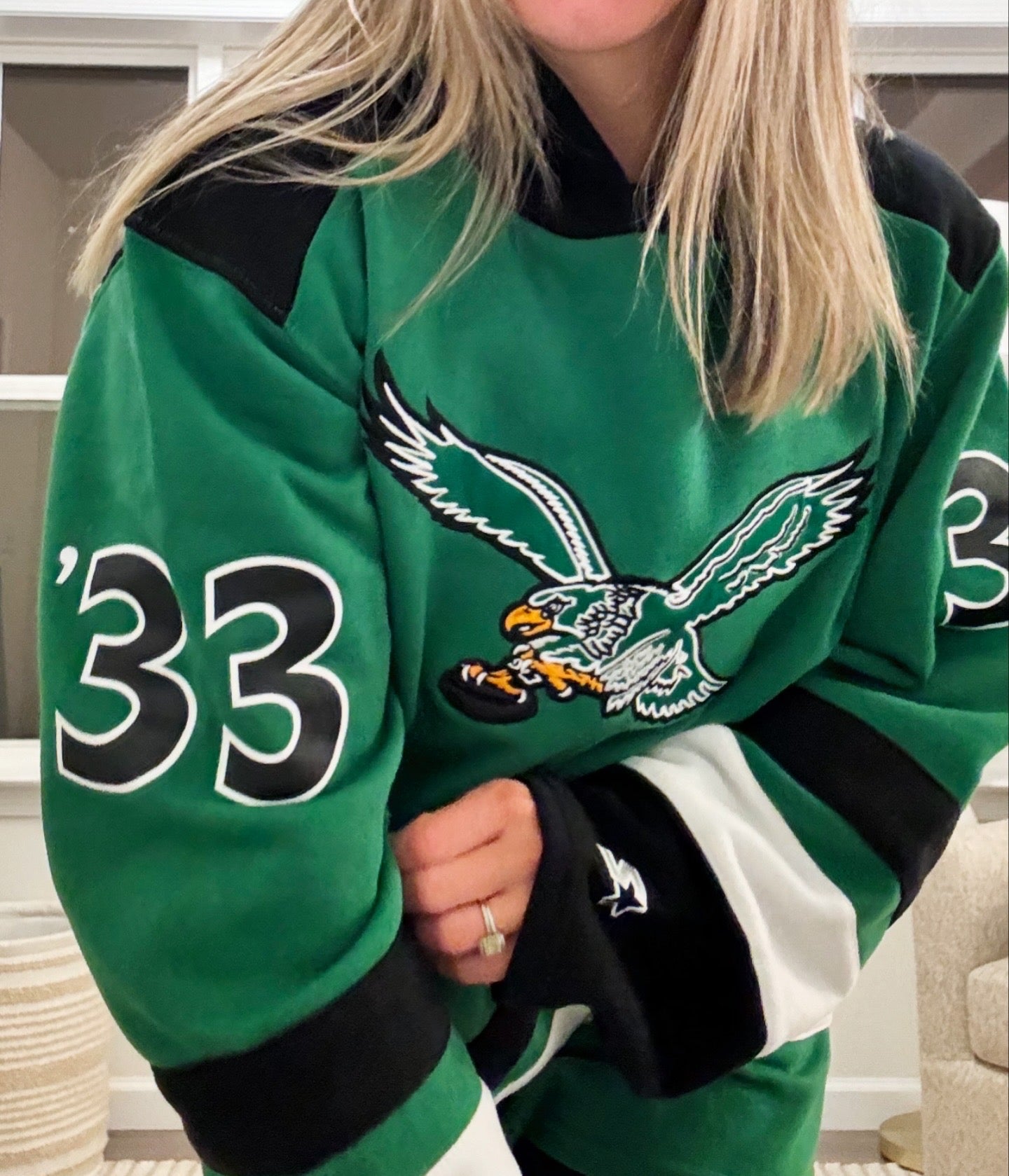 Eagles Starter brand hoodie