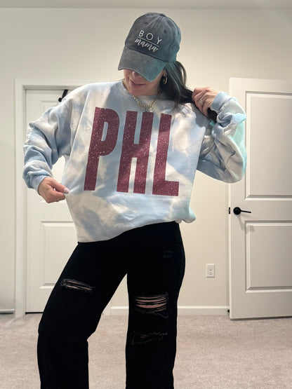 Big&Bold PHL baseball sweatshirt