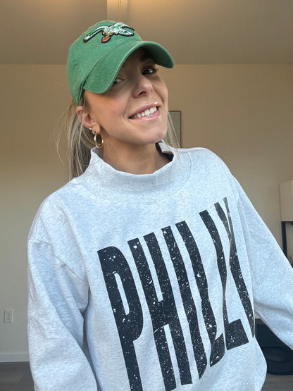 Philly Mockneck- Ash