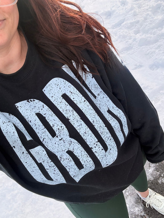 GBDH Big&Bold sweatshirt BLACK