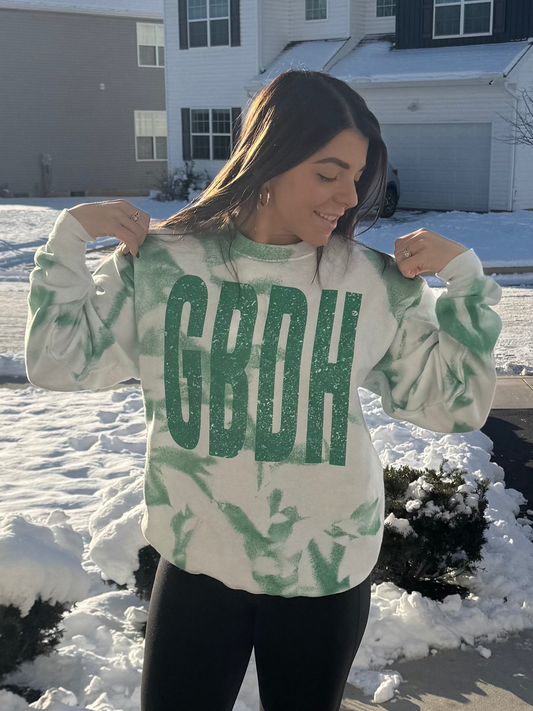 GBDH Big&Bold sweatshirt spray dye
