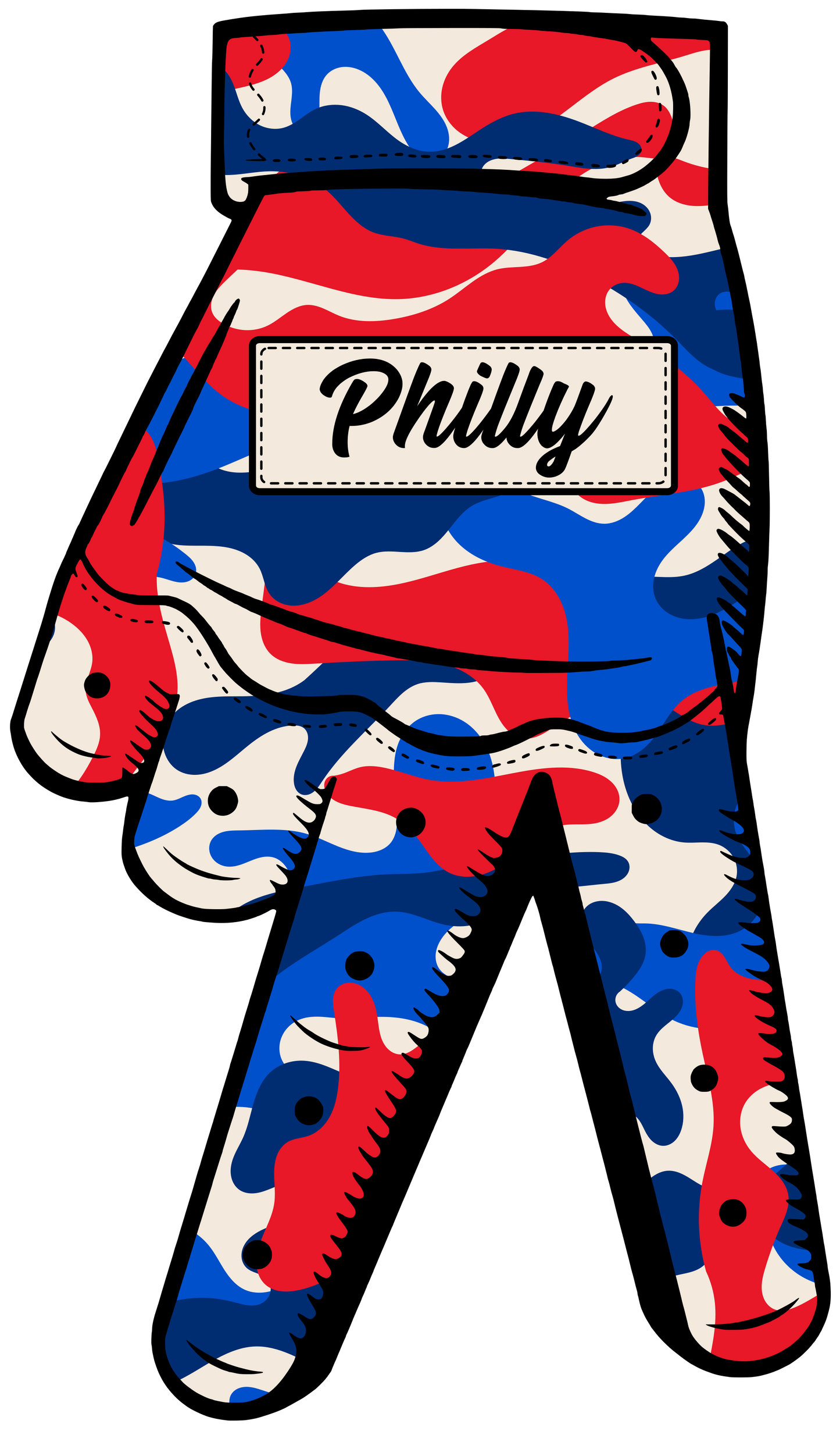 Dueces Down solid blue sweatshirt