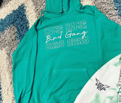 Bang Bang Bird Gang solid hoodie
