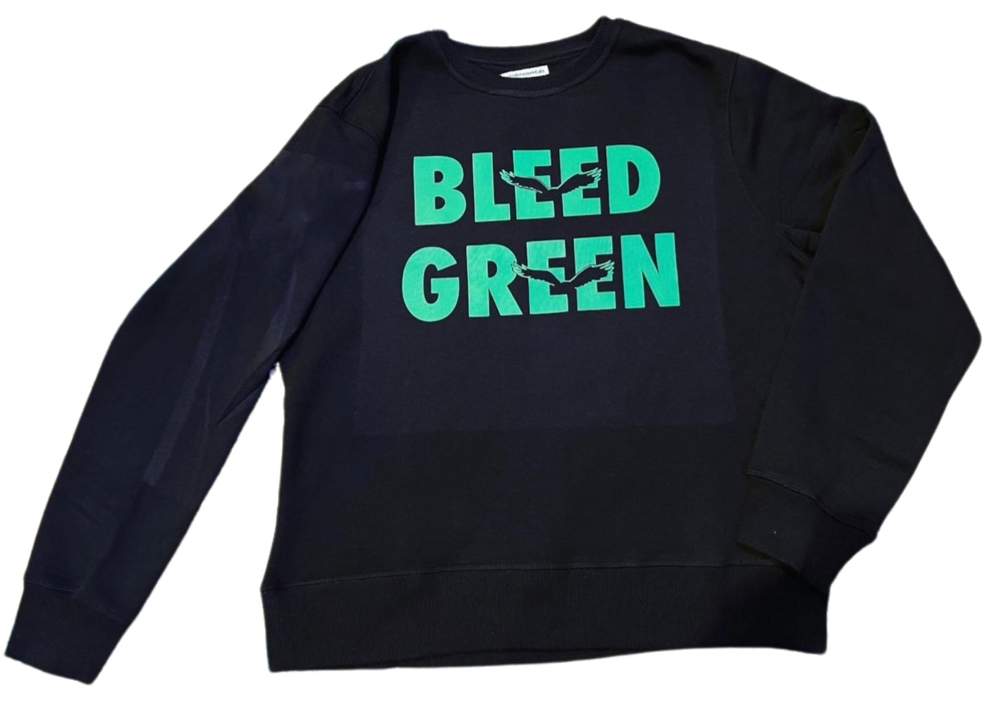 Bleed green crewneck