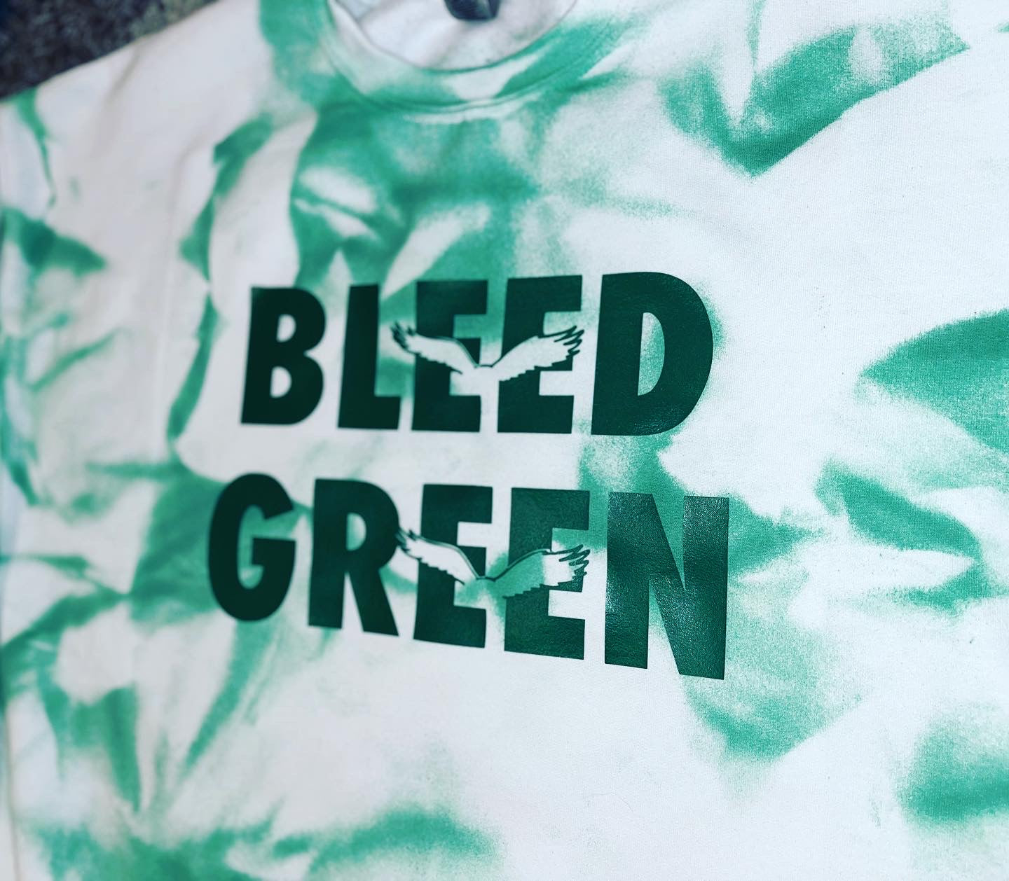 Bleed Green spray crew