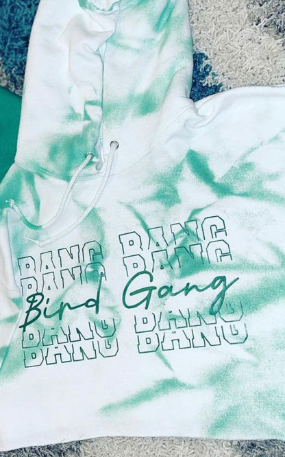 Bang Bang Birdgang spray hoodie